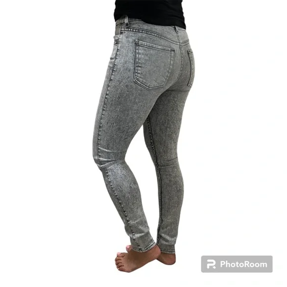 Women’s 7 for all Mankind Jeans, Midrise Ankle Skinny, Gray - Picture 3 of 11